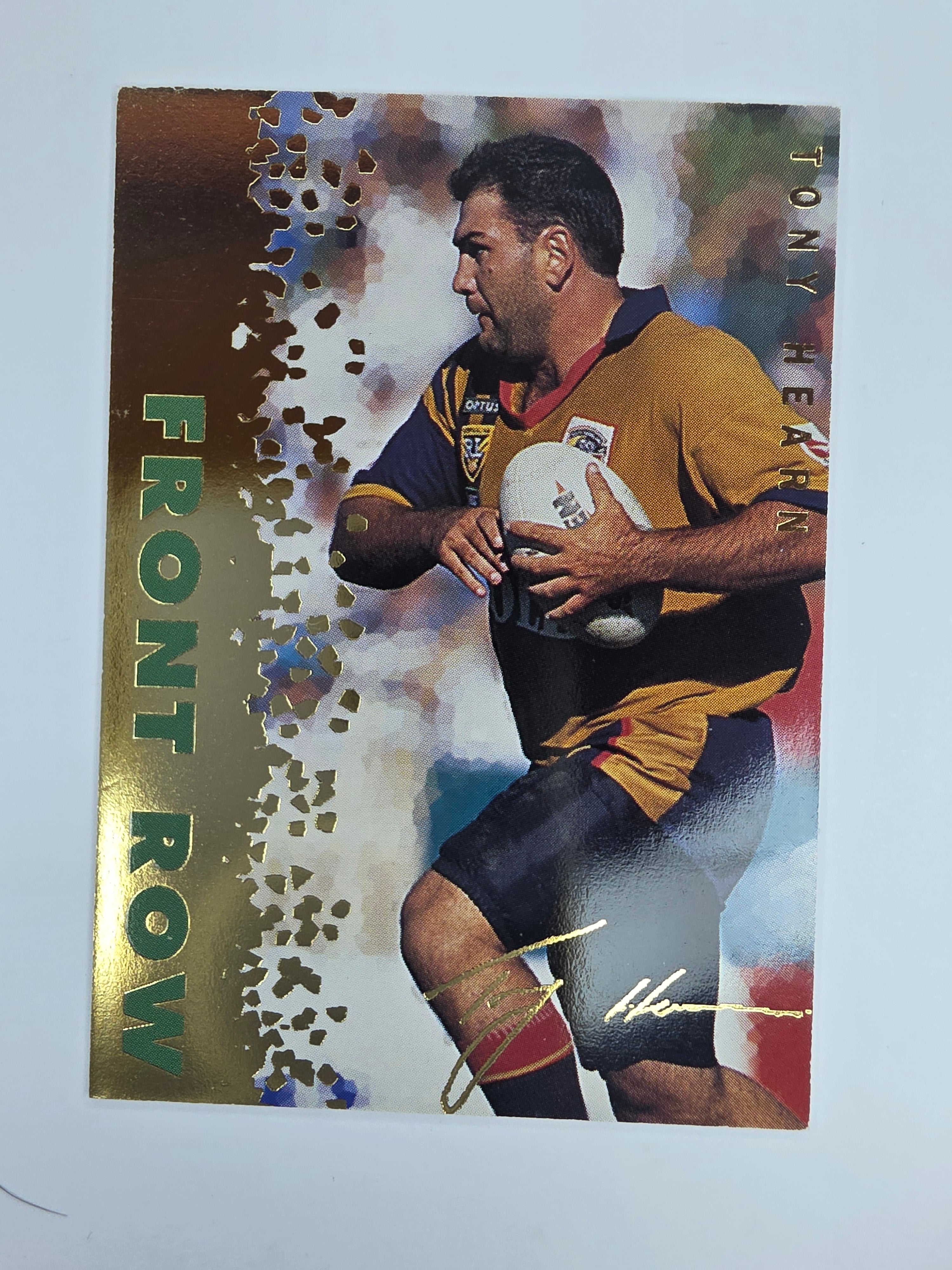 1996 Dynamic Signature Gold #69 Tony Hearn South Queensland Crushers