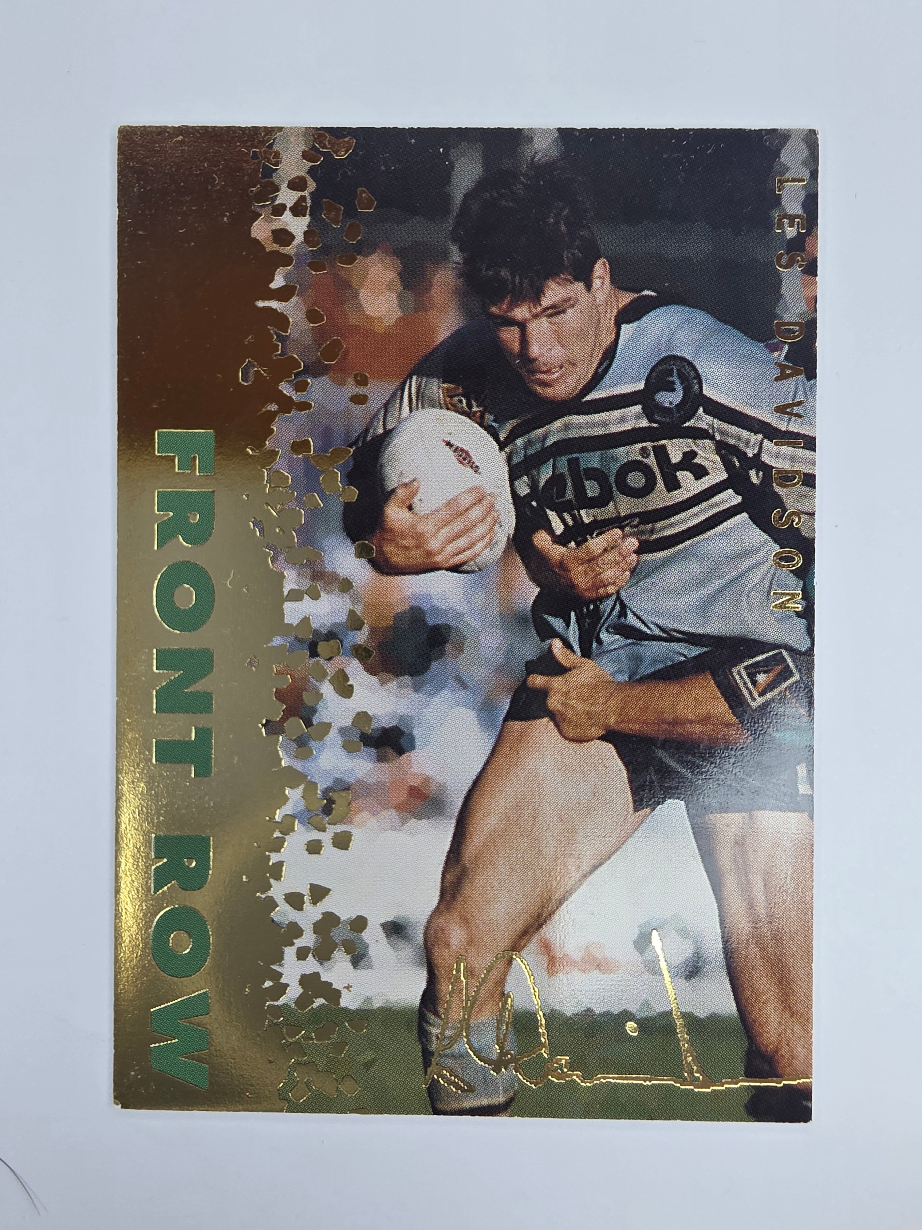 1996 Dynamic Signature Gold #71 Les Davidson Cronulla Sutherland Sharks