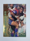 1996 Dynamic Signature Gold #75 Adam Muir Newcastle Knights