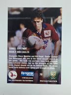 1996 Dynamic Signature Gold #78 Daniel Gartner Manly Warringah Sea Eagles