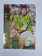 1996 Dynamic Signature Gold #79 David Furner Canberra Raiders