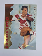 1996 Dynamic Signature Gold #85 Wayne Bartrim St. George Dragons