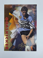1996 Dynamic Signature Gold #89 Mat Rogers Cronulla Sutherland Sharks