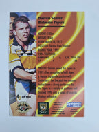1997 Dynamic Fatty  Fun Pack Base Card #4 Darren Senter Balmain Tigers