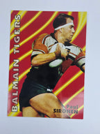 1997 Dynamic Fatty  Fun Pack Base Card #5 Paul Sironen Balmain Tigers
