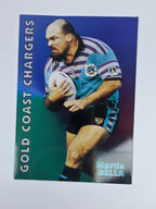 1997 Dynamic Fatty  Fun Pack Base Card #7 Martin Bella Gold Coast Chargers