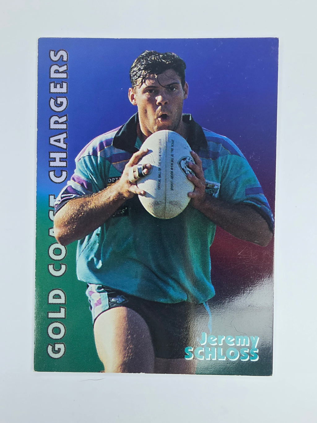 1997 Dynamic Fatty  Fun Pack Base Card #11 Jeremy Schloss Gold Coast Chargers