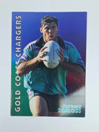 1997 Dynamic Fatty  Fun Pack Base Card #11 Jeremy Schloss Gold Coast Chargers