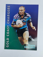 1997 Dynamic Fatty  Fun Pack Base Card #12 Shane Russell Gold Coast Chargers