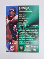 1997 Dynamic Fatty  Fun Pack Base Card #14 Brett Rodwell Illawarra Steelers