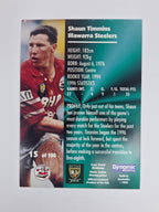1997 Dynamic Fatty  Fun Pack Base Card #15 Shaun Timmins Illawarra Steelers