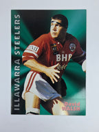 1997 Dynamic Fatty  Fun Pack Base Card #16 David Walsh Illawarra Steelers