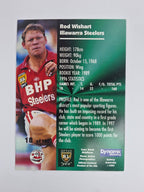 1997 Dynamic Fatty  Fun Pack Base Card #18 Rod Wishart Illawarra Steelers