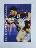 1997 Dynamic Fatty  Fun Pack Base Card #19 Mark Carroll Manly Warringah Sea Eagles