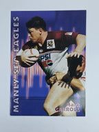 1997 Dynamic Fatty  Fun Pack Base Card #19 Mark Carroll Manly Warringah Sea Eagles