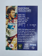 1997 Dynamic Fatty  Fun Pack Base Card #20 Daniel Gartner Manly Warringah Sea Eagles