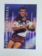1997 Dynamic Fatty  Fun Pack Base Card #22 Jim Sedaris Manly Warringah Sea Eagles
