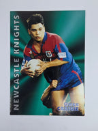 1997 Dynamic Fatty  Fun Pack Base Card #26 Owen Craigie Newcastle Knights