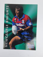 1997 Dynamic Fatty  Fun Pack Base Card #29 Adam Muir Newcastle Knights