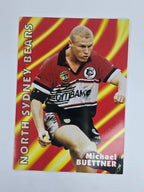 1997 Dynamic Fatty  Fun Pack Base Card #31 Michael Buettner North Sydney Bears