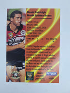 1997 Dynamic Fatty  Fun Pack Base Card #33 David Fairleigh North Sydney Bears