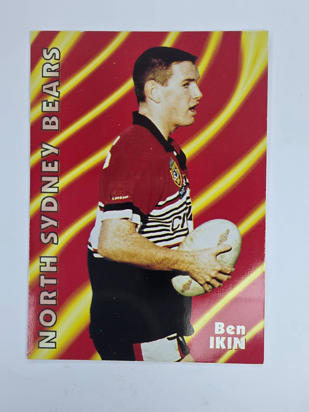 1997 Dynamic Fatty  Fun Pack Base Card #35 Ben Ikin North Sydney Bears