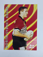 1997 Dynamic Fatty  Fun Pack Base Card #35 Ben Ikin North Sydney Bears