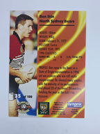 1997 Dynamic Fatty  Fun Pack Base Card #35 Ben Ikin North Sydney Bears