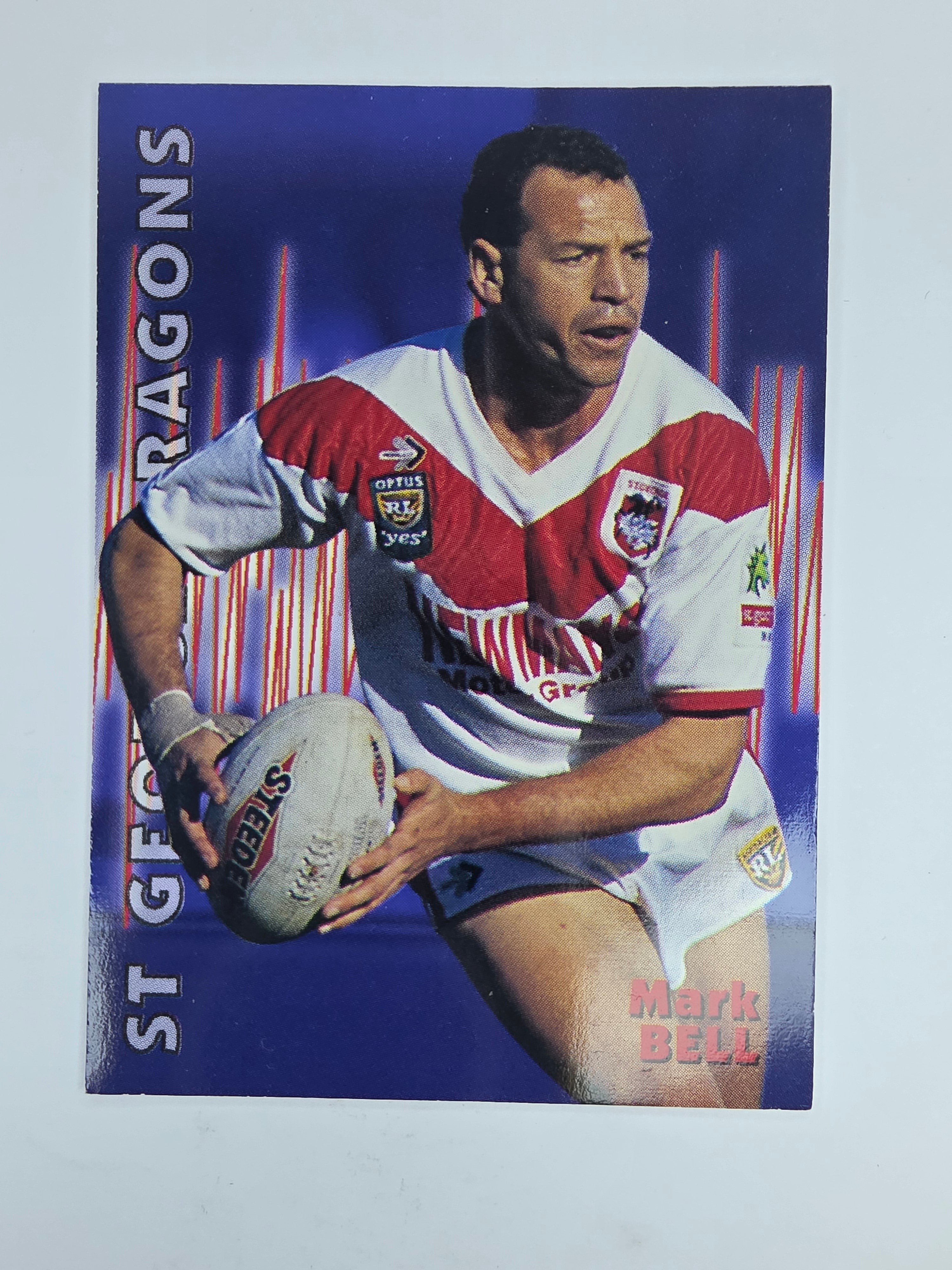 1997 Dynamic Fatty  Fun Pack Base Card #43 Mark Bell St George Dragons