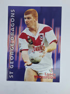 1997 Dynamic Fatty  Fun Pack Base Card #47 Lance Thompson St George Dragons