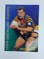 1997 Dynamic Fatty  Fun Pack Base Card #54 Jeff Wittenberg South Queensland Crushers