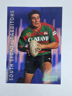 1997 Dynamic Fatty  Fun Pack Base Card #59 Shane Wilson South Sydney Rabbitohs