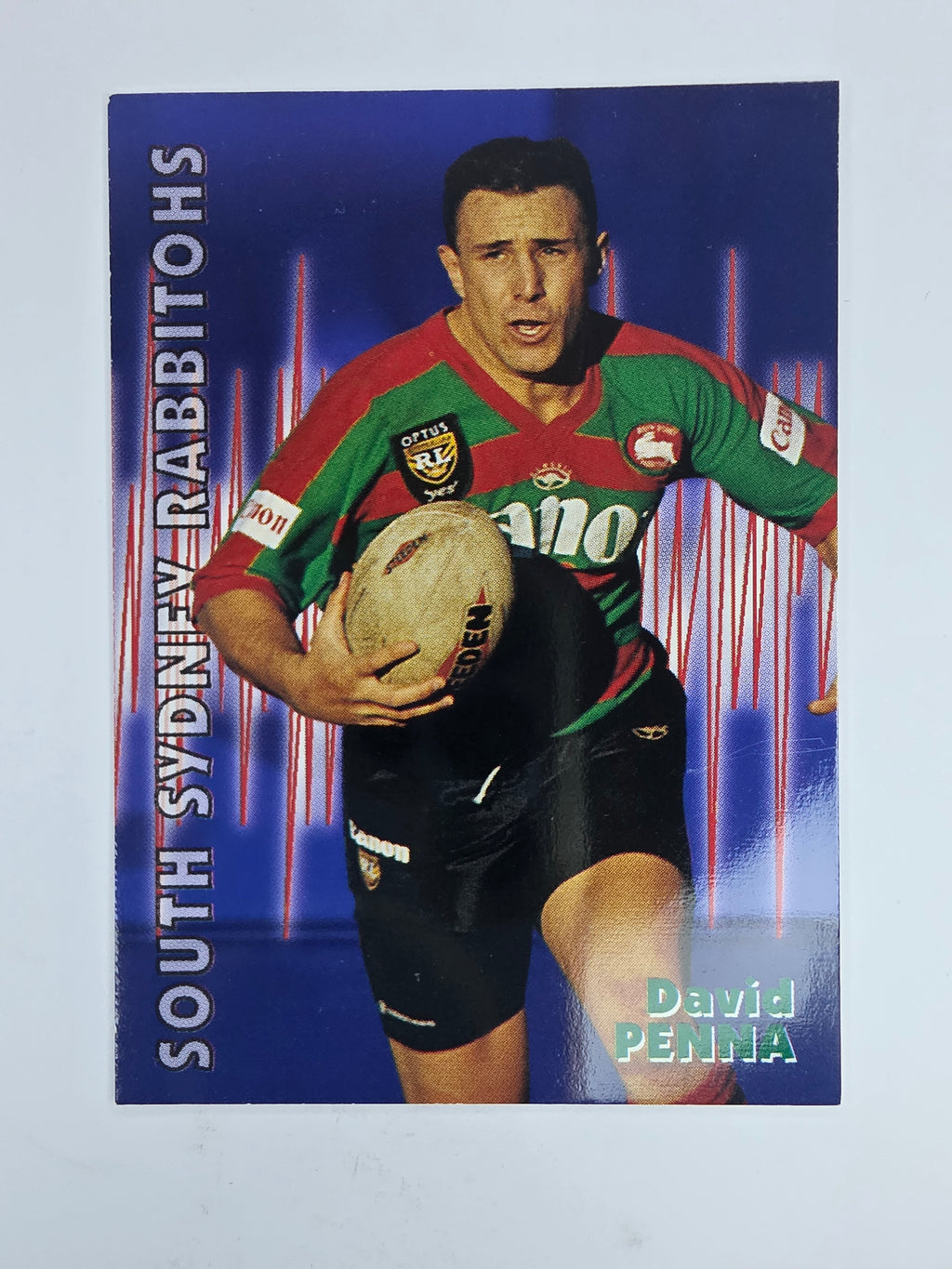 1997 Dynamic Fatty  Fun Pack Base Card #60 David Penna South Sydney Rabbitohs