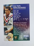 1997 Dynamic Fatty  Fun Pack Base Card #61 Peter Clarke Eastern Suburbs Roosters
