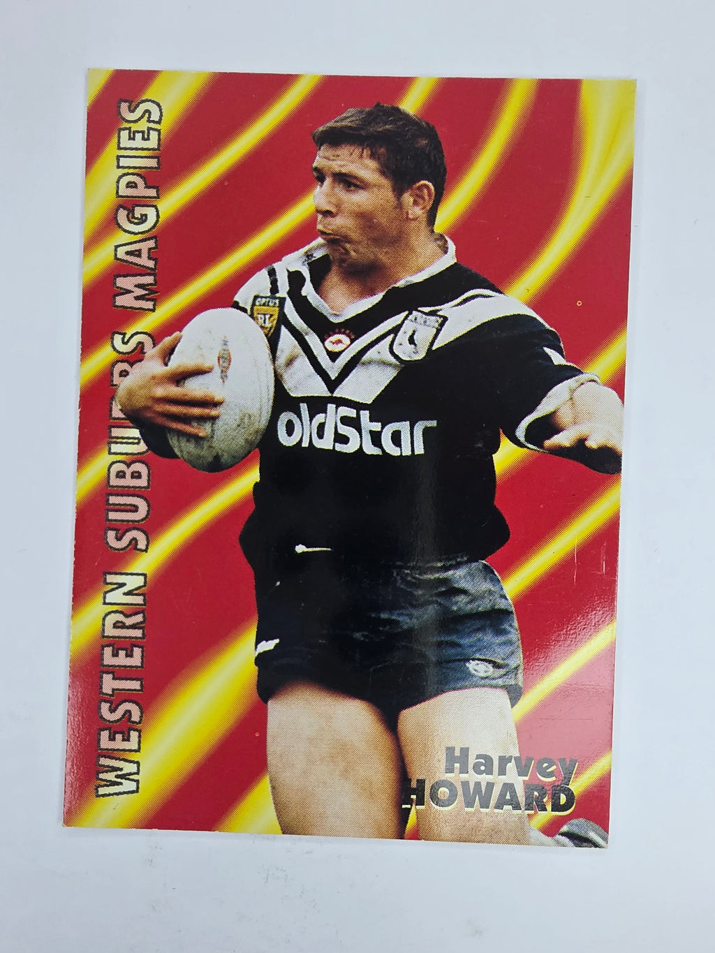 1997 Dynamic Fatty  Fun Pack Base Card #68 Harvey Howard Western Suburbs Magpies