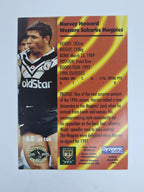 1997 Dynamic Fatty  Fun Pack Base Card #68 Harvey Howard Western Suburbs Magpies