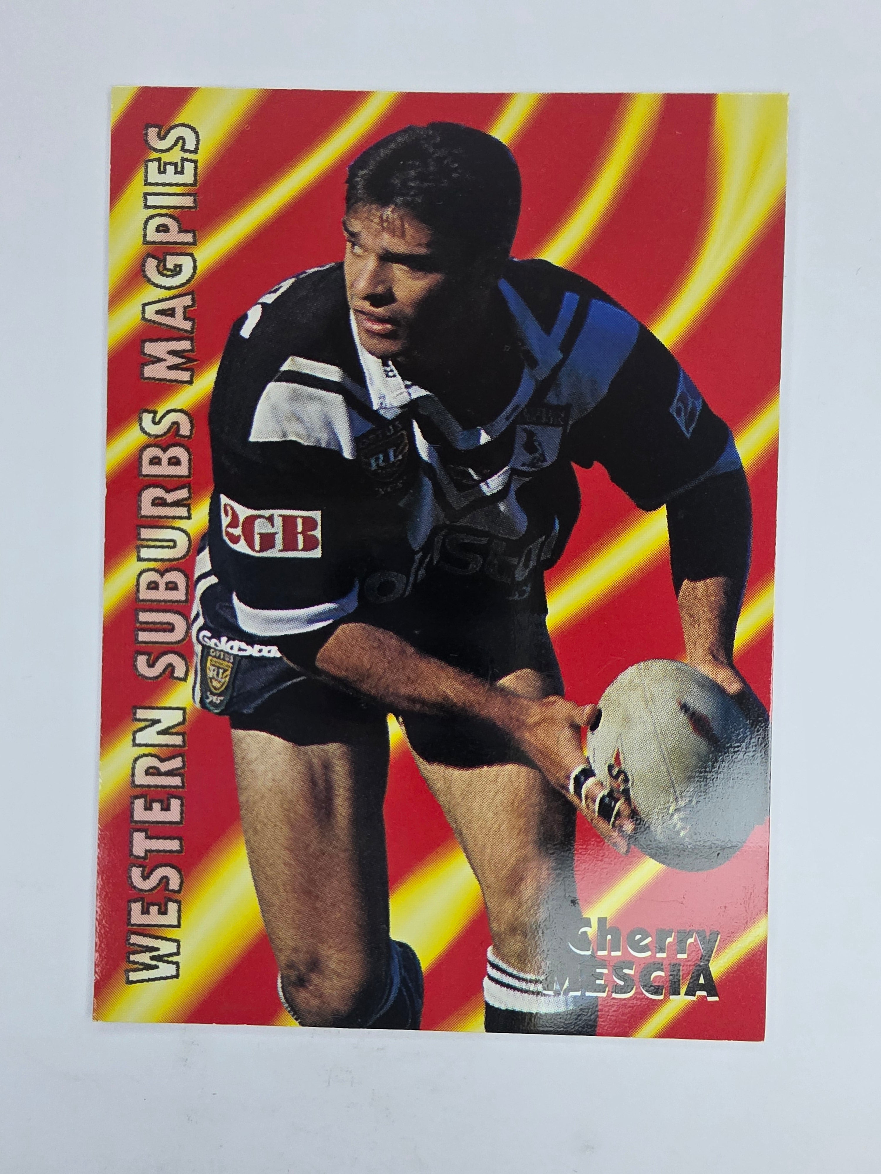 1997 Dynamic Fatty  Fun Pack Base Card #71 Cherry Mescia Western Suburbs Magpies