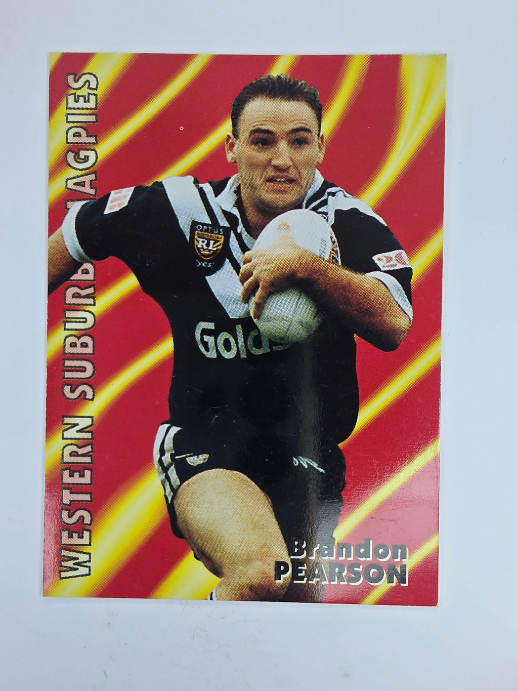 1997 Dynamic Fatty  Fun Pack Base Card #72 Brandon Pearson Western Suburbs Magpies