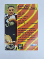 1997 Dynamic Fatty  Fun Pack Base Card #72 Brandon Pearson Western Suburbs Magpies
