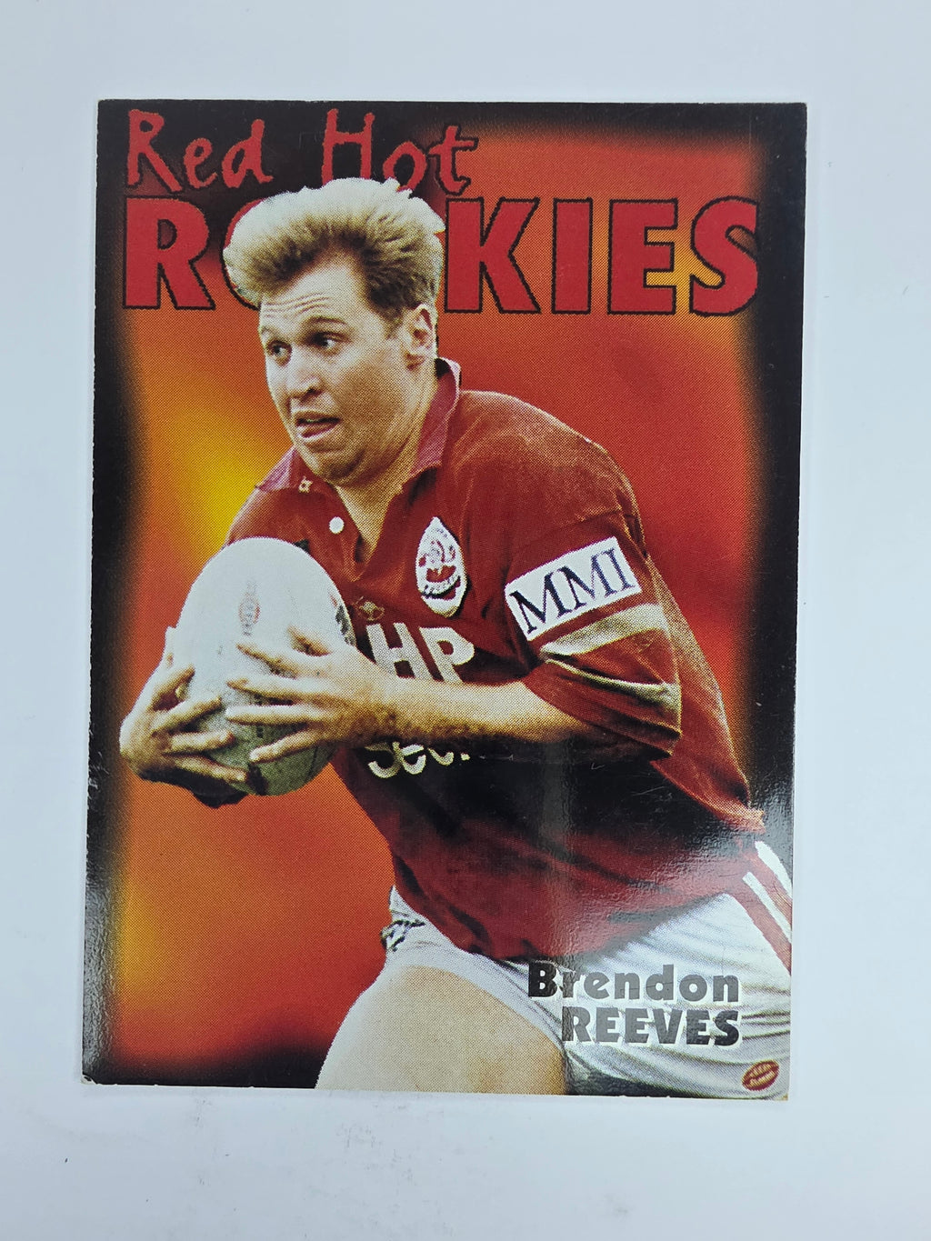 1997 Dynamic Fatty  Fun Pack Base Card #77 Brendon Reeves Illawarra Steelers