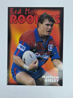 1997 Dynamic Fatty  Fun Pack Base Card #78 Matt Gidley Newcastle Knights