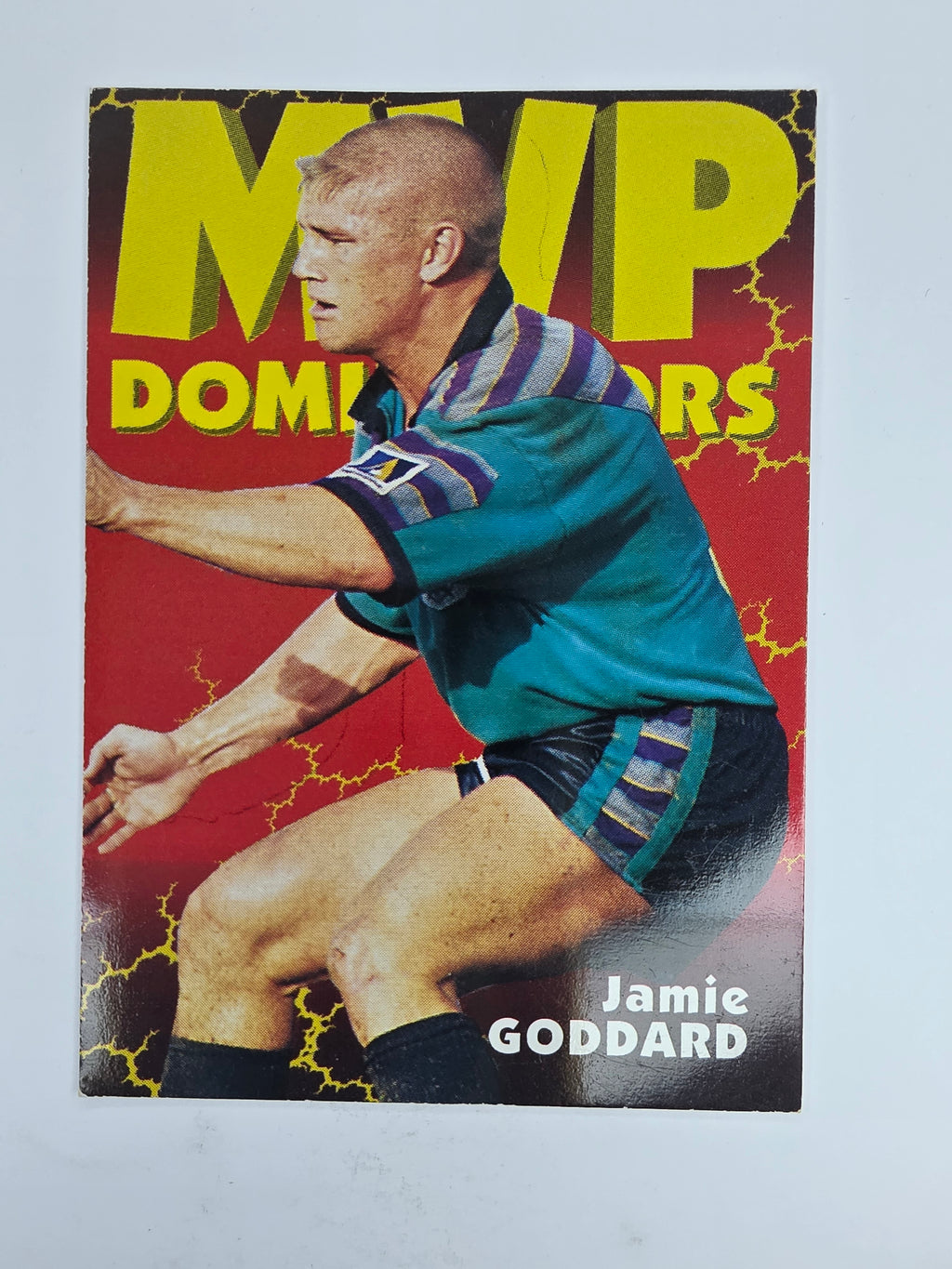 1997 Dynamic Fatty  Fun Pack Base Card #80 Jamie Goddard Gold Coast Chargers