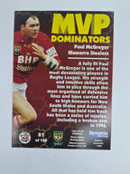 1997 Dynamic Fatty  Fun Pack Base Card #81 Paul McGregor Illawarra Steelers