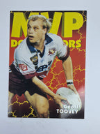1997 Dynamic Fatty  Fun Pack Base Card #82 Geoff Toovey Manly Warringah Sea Eagles