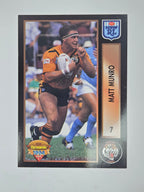 1994 Dynamic Series 1 Base Card #7 Matt Munro Balmain Tigers