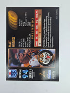 1994 Dynamic Series 1 Base Card #7 Matt Munro Balmain Tigers