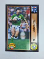 1994 Dynamic Series 1 Base Card #23 Brad Clyde Canberra Raiders