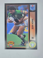 1994 Dynamic Series 1 Base Card #26 Sean Hoppe Canberra Raiders