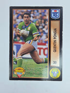 1994 Dynamic Series 1 Base Card #30 Quentin Pongia Canberra Raiders