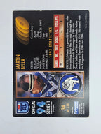 1994 Dynamic Series 1 Base Card #34 Martin Bella Canterbury Bankstown Bulldogs